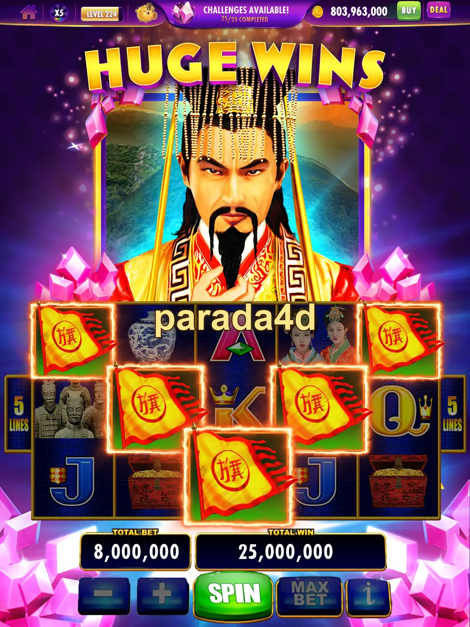 parada4d Tangkapan Layar - APK Resmi